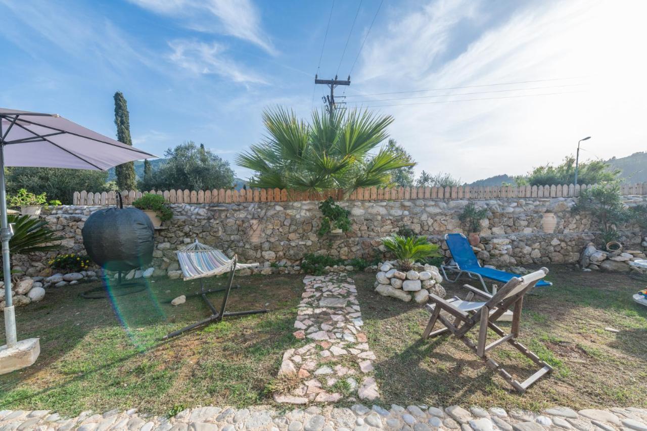 Kouramádes Stelios Stone House Sinaradesヴィラ エクステリア 写真
