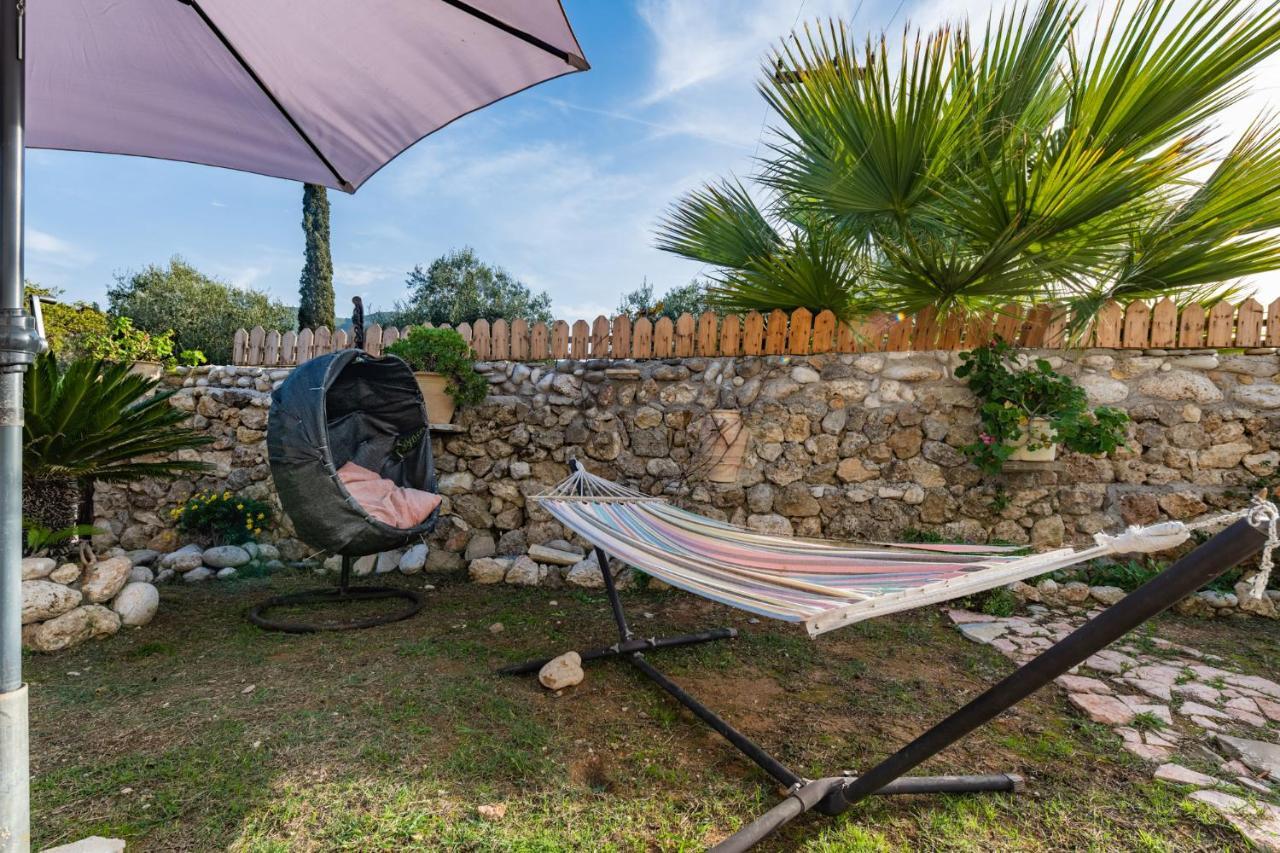 Kouramádes Stelios Stone House Sinaradesヴィラ エクステリア 写真