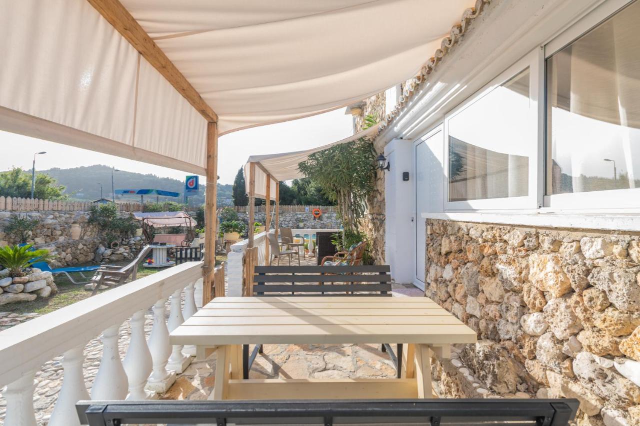 Kouramádes Stelios Stone House Sinaradesヴィラ エクステリア 写真