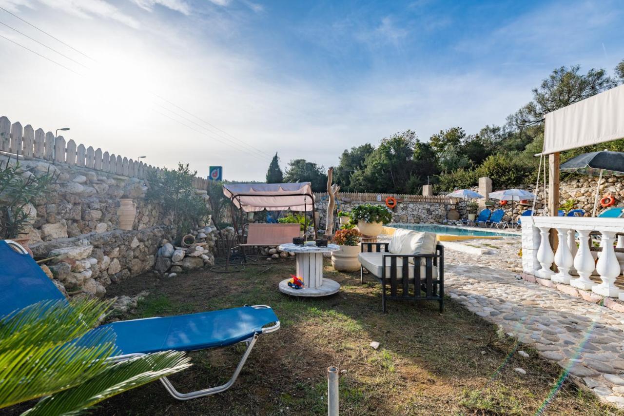 Kouramádes Stelios Stone House Sinaradesヴィラ エクステリア 写真