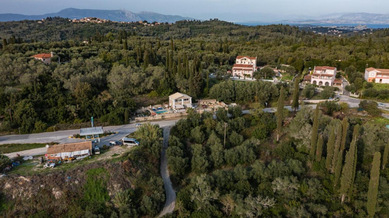 Kouramádes Stelios Stone House Sinaradesヴィラ エクステリア 写真